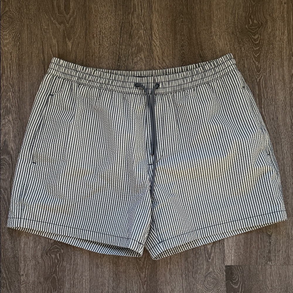Zara Striped Swim Shorts